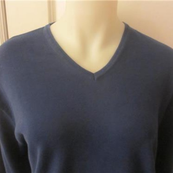 MENS BARNEYS NEW YORK NAVY BLUE  SWEATER S - Picture 4 of 6